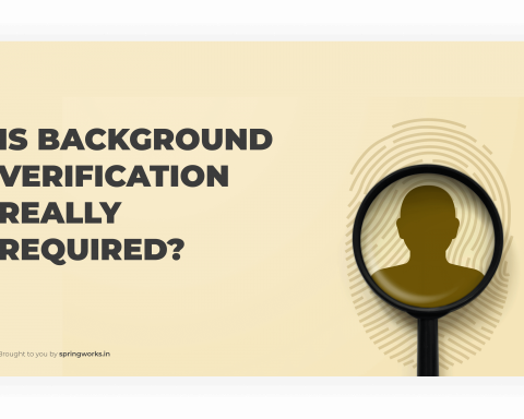 Background verification
