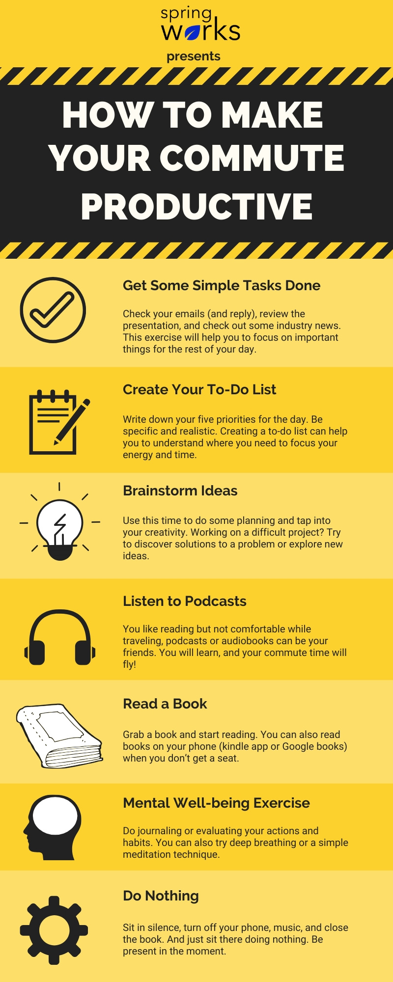 how to make your commute productive