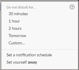 pause notification