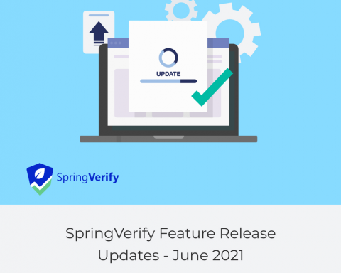 SpringVerify Feature release Update