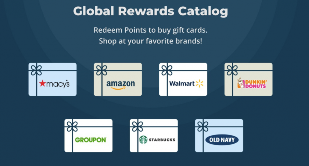Redeem EngageWith Points into Gift Cards
