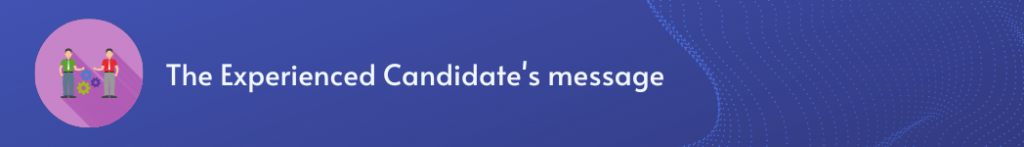 Candidate outreach template