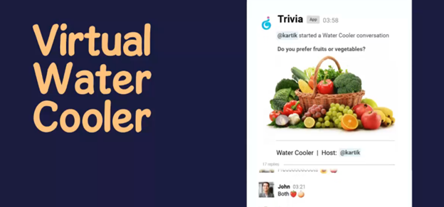 Virtual watercooler
