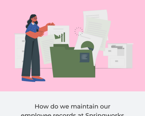 How do we maintain our employee records