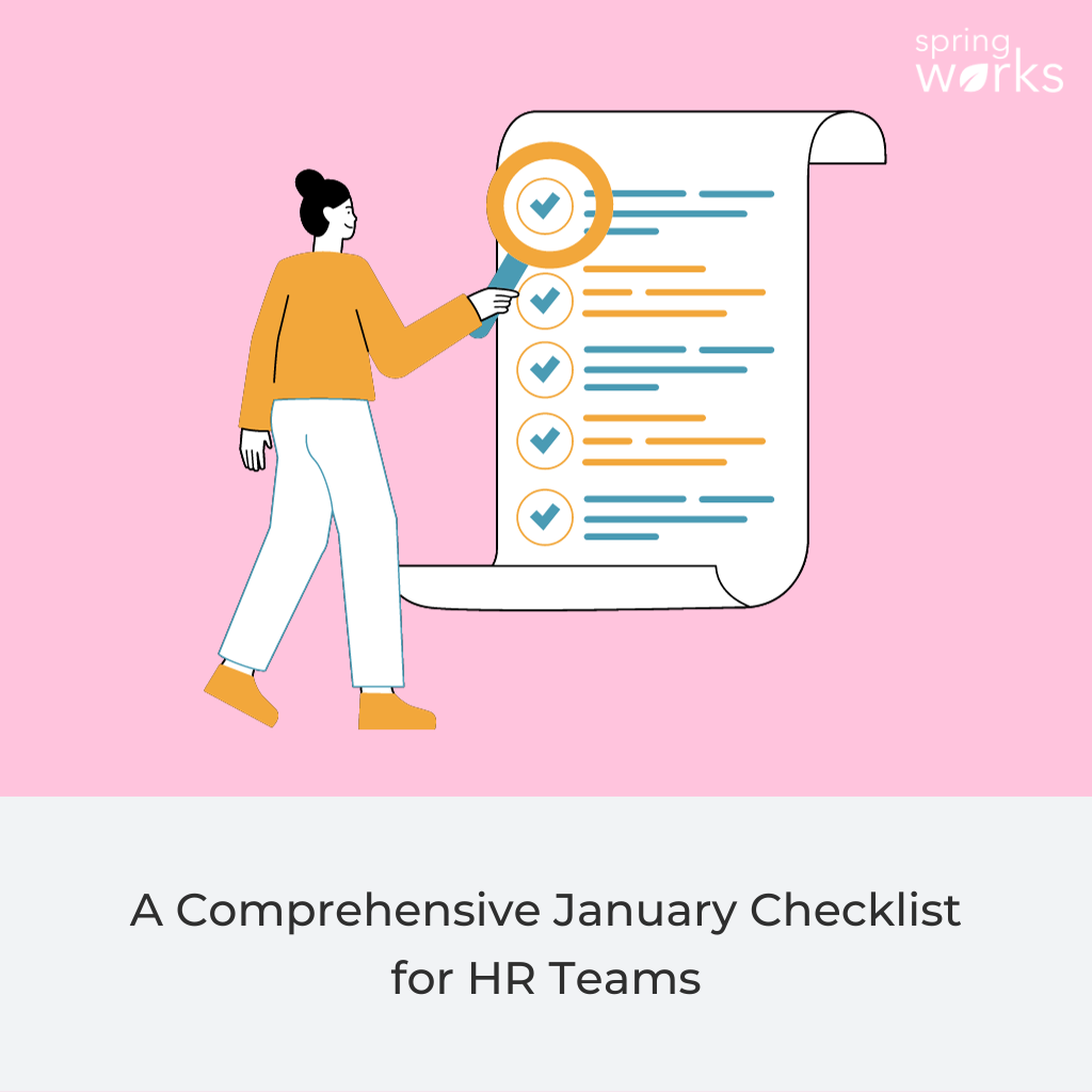 A Comprehensive January Checklist for HR Teams