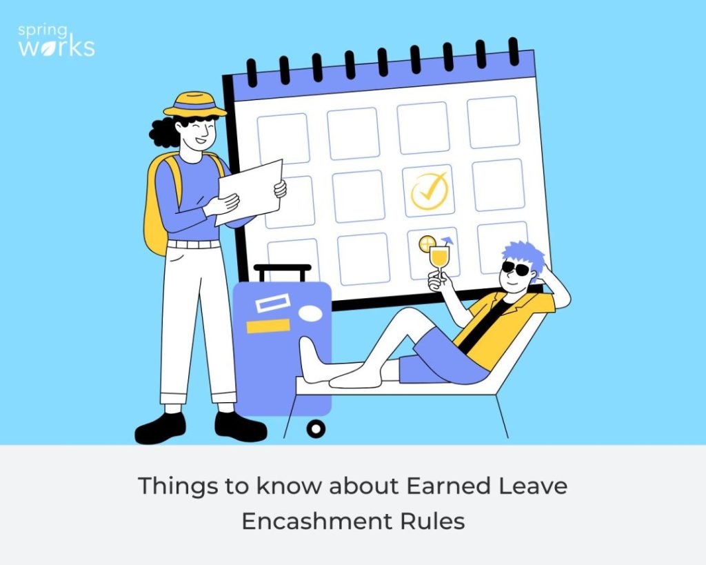 leave encashment rules