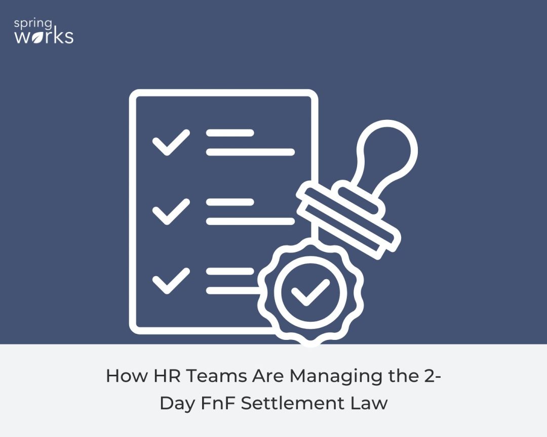 fnf settlement 2 day rule