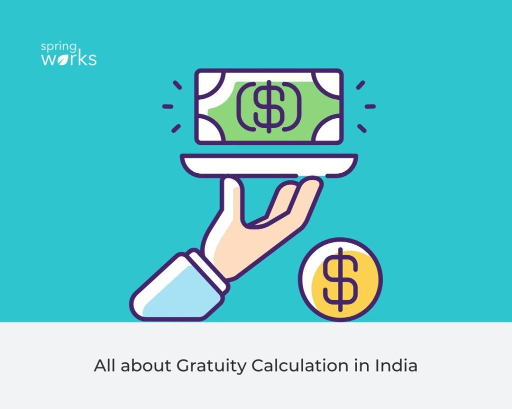 gratuity calculation formula in India